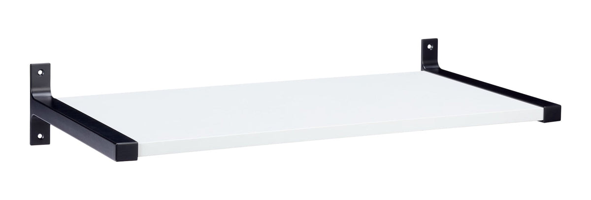 Type A Indoor Edge Bracket for 8-in Shelf Board, 2-pk