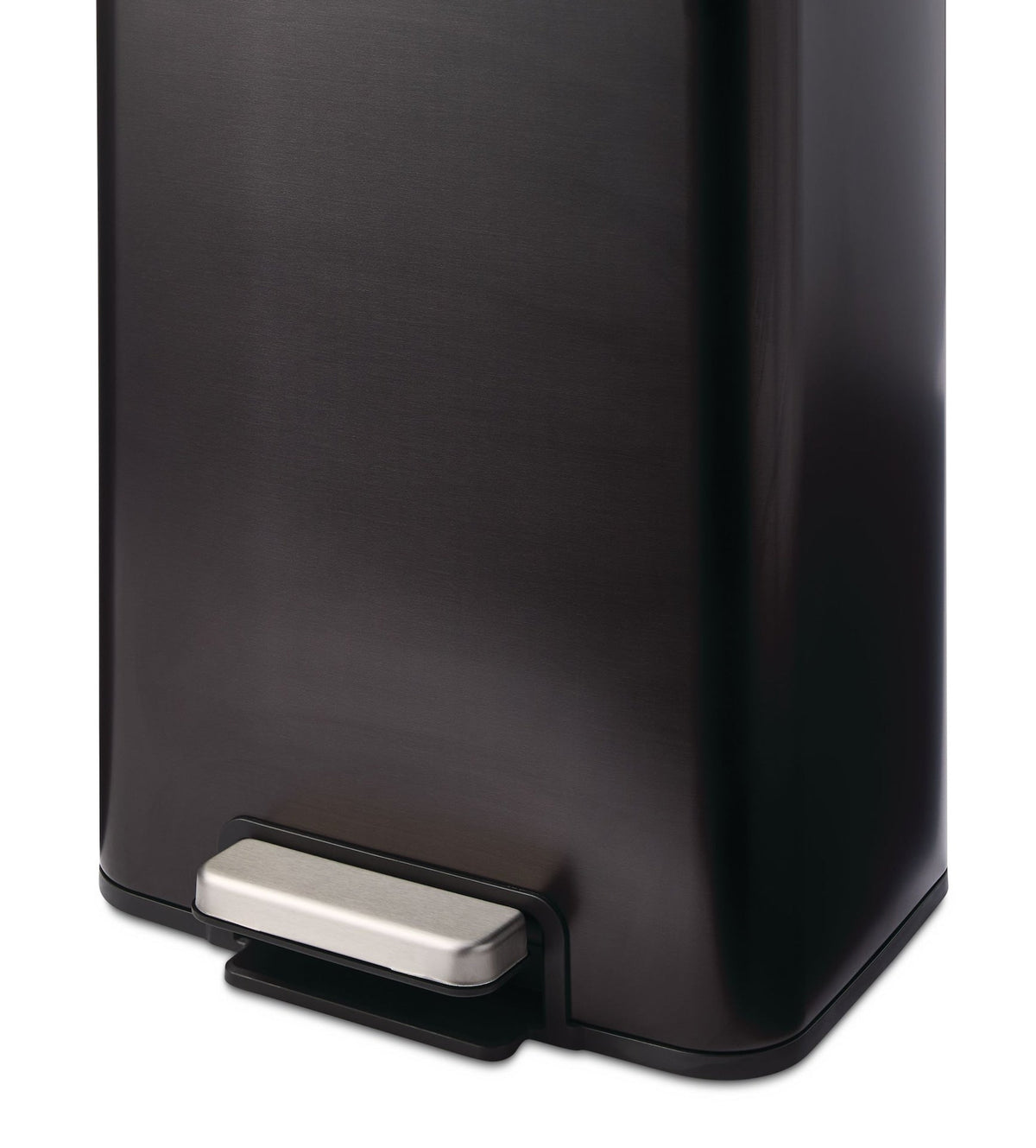 type A Wide Stainless Steel Step Trash/Garbage Bin, 30-L
