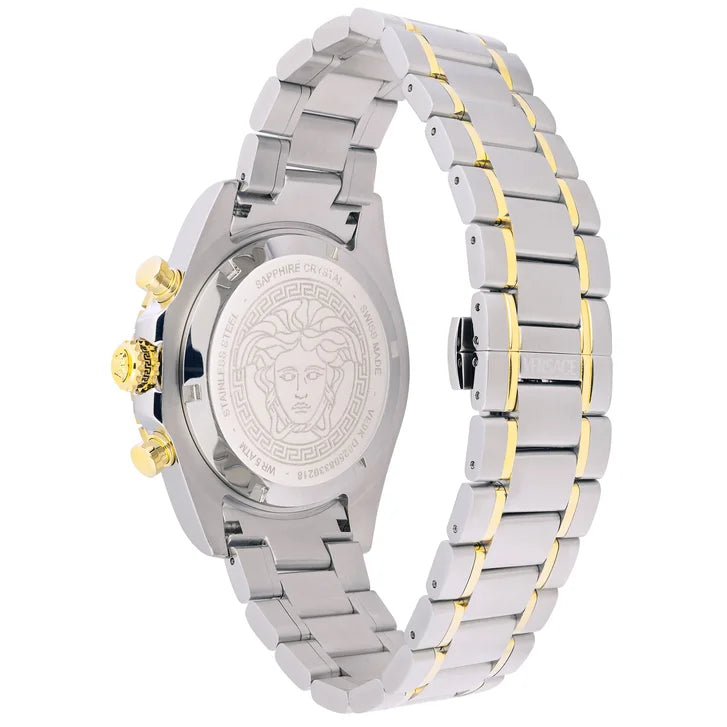 Versace Chrono X Green Dial Men's Watch