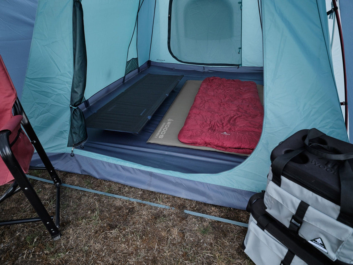 Woods Vardo 6-Person Camping Tent, Blue