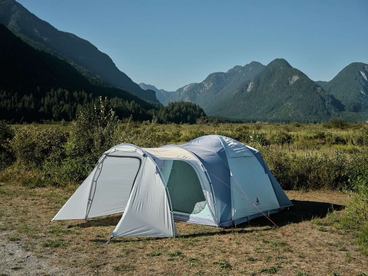 Woods Vardo 6-Person Camping Tent, Blue