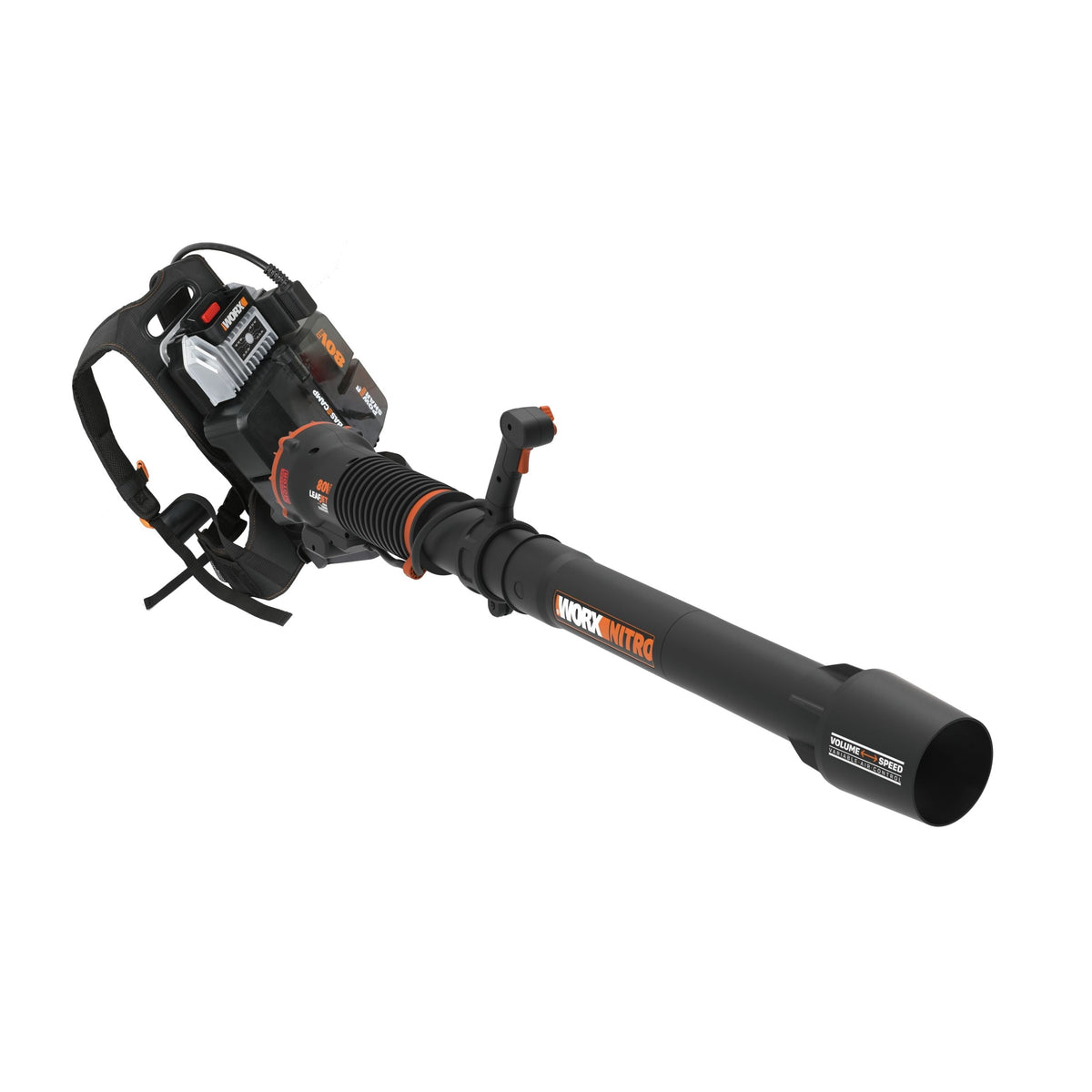 Nitro 80V 800CFM Cordless Brushless Backpack Leaf Blower