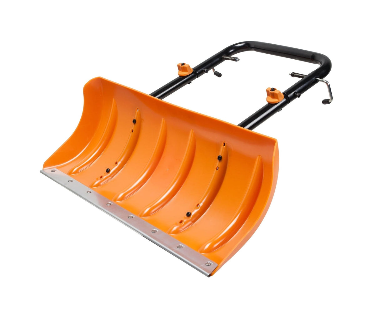 Snow Plow Attachment for Aerocart, features Galvanized Steel Wear Strip