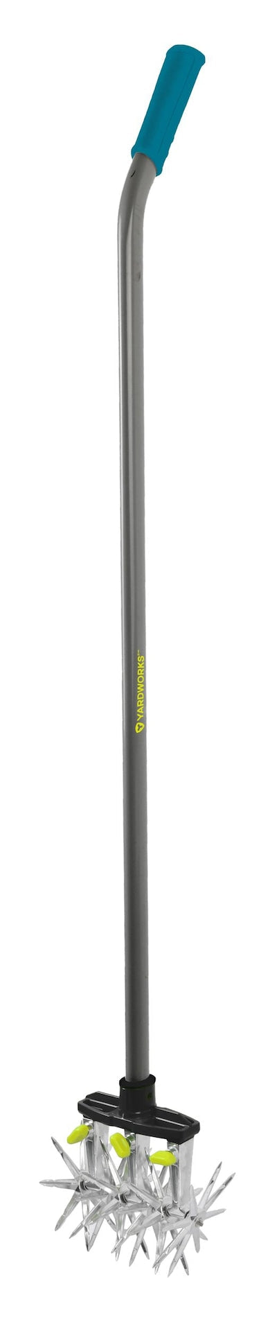Steel & Aluminum 3-Tine Rotary Cultivator, 48-in Angled Handle