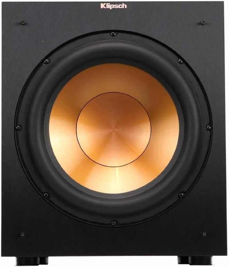 R-12SW Powerful Deep Bass Front Firing 12" Copper-Spun Driver 400W Digital Power Subwoofer 14" X 18.5" X 16" J7934