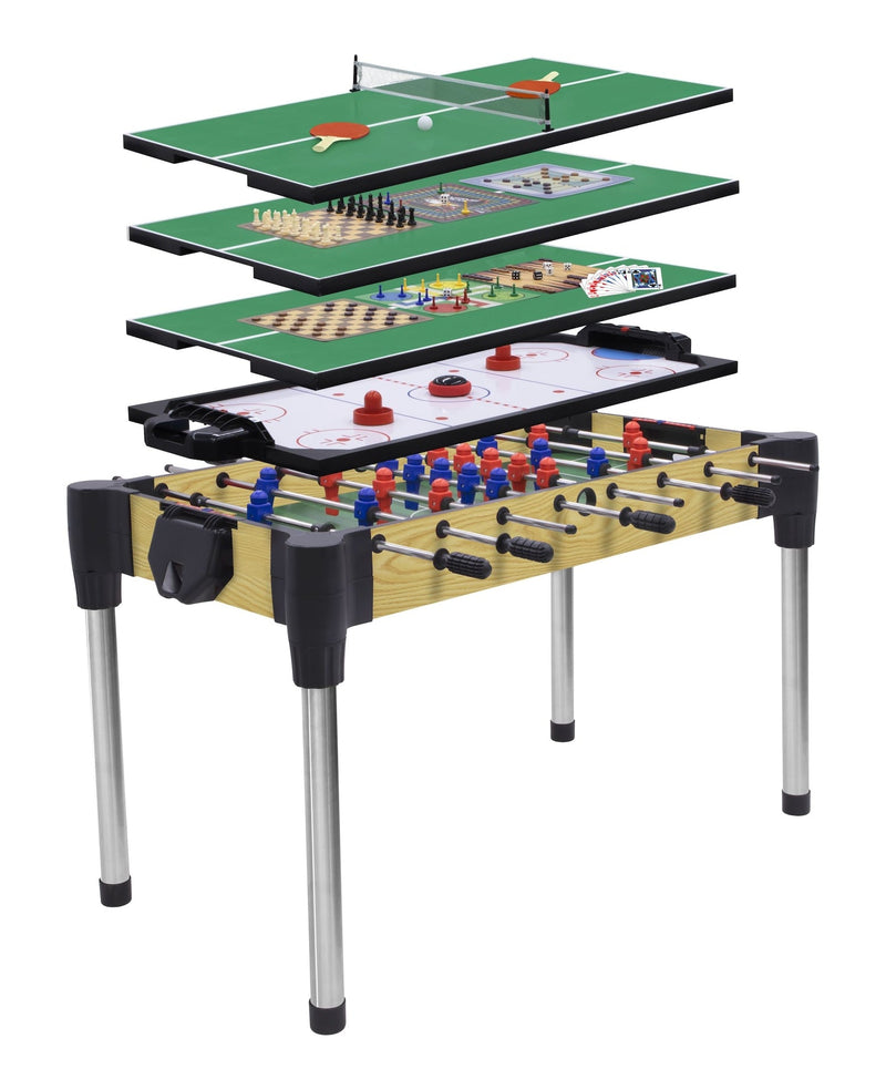 10-in-1 Space-Saving Battery-Powered Games Set/Table, 48-in K9557