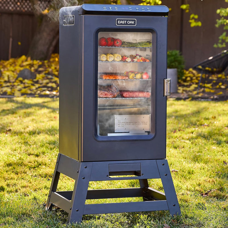 30-inch electric oven | Built-in meat detector and outdoor-specific stand | Up to 6 times longer baking time, adjustable side spice loader | With a 725 square inch cooking area, it can achieve more baking effects U8995