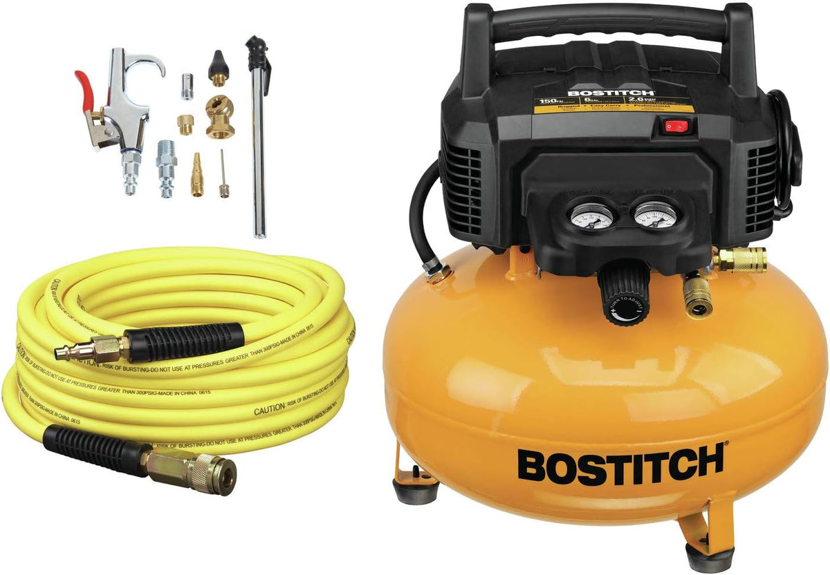 Air Compressor Combo Kit, 3-Tool (BTFP3KIT) 21.1 x 19.5 x 18 inches, Yellow