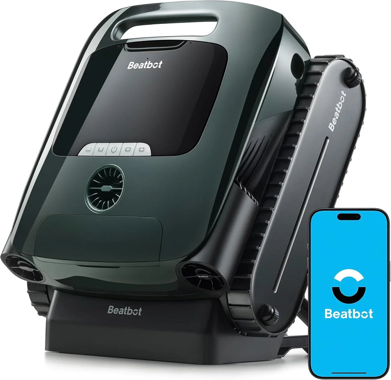 AquaSense 2 Pro Cordless Pool Vacuum Robot, Unmatched 5-in-1 Cleaning, Surface Parking, Skims Water Surface with APP Control, Water Clarification, for Pools up to 3,875 Sq.ft -- Emerald Green S5536