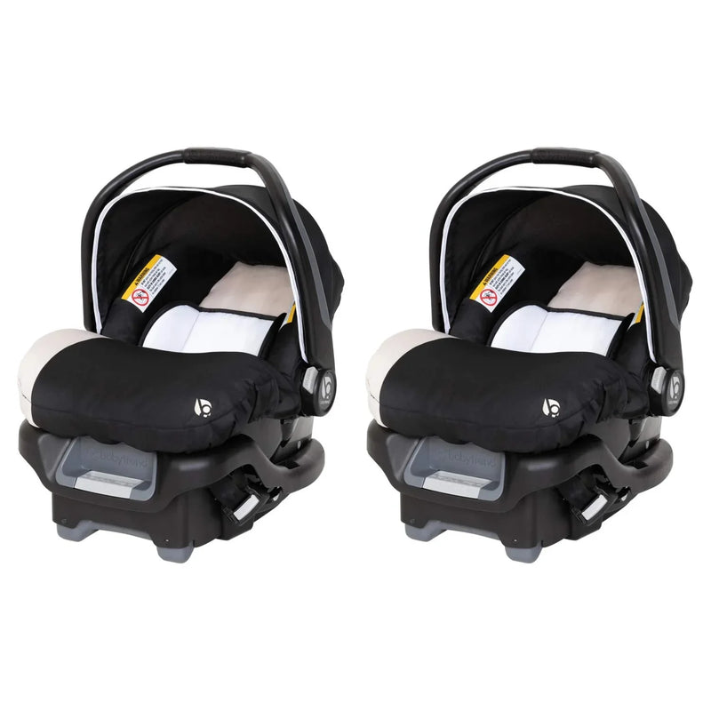Car seat belt-style travel set for babies, equipped with a safety belt and additional comfort cover, suitable for babies weighing no more than 35 pounds. 2 sets, khaki color B3315