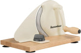 Stainless steel bread slicer (silver brown))