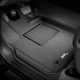 3D MAXpider Mat Custom-fit All-weather Car Mats; Row 1 and 2 Only