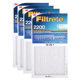 3M Filtrete MPR 2200 1-in Premium Furnace Filters, 4-pack