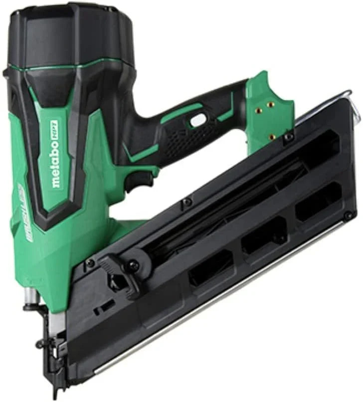 18-volt cordless frame nail gun | Only tool - No batteries | Brushless motor | 2-inch to 3-1/2-inch cut-and-offset circular paper tape nails | 30° magazine | Lifetime tool warranty T7631