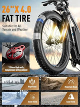GAMVIRE V7 52V Electric Mountain Bike – Blue