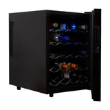 Koolatron 8 Bottle Wine Cooler Thermoelectric Freestanding Wine Fridge