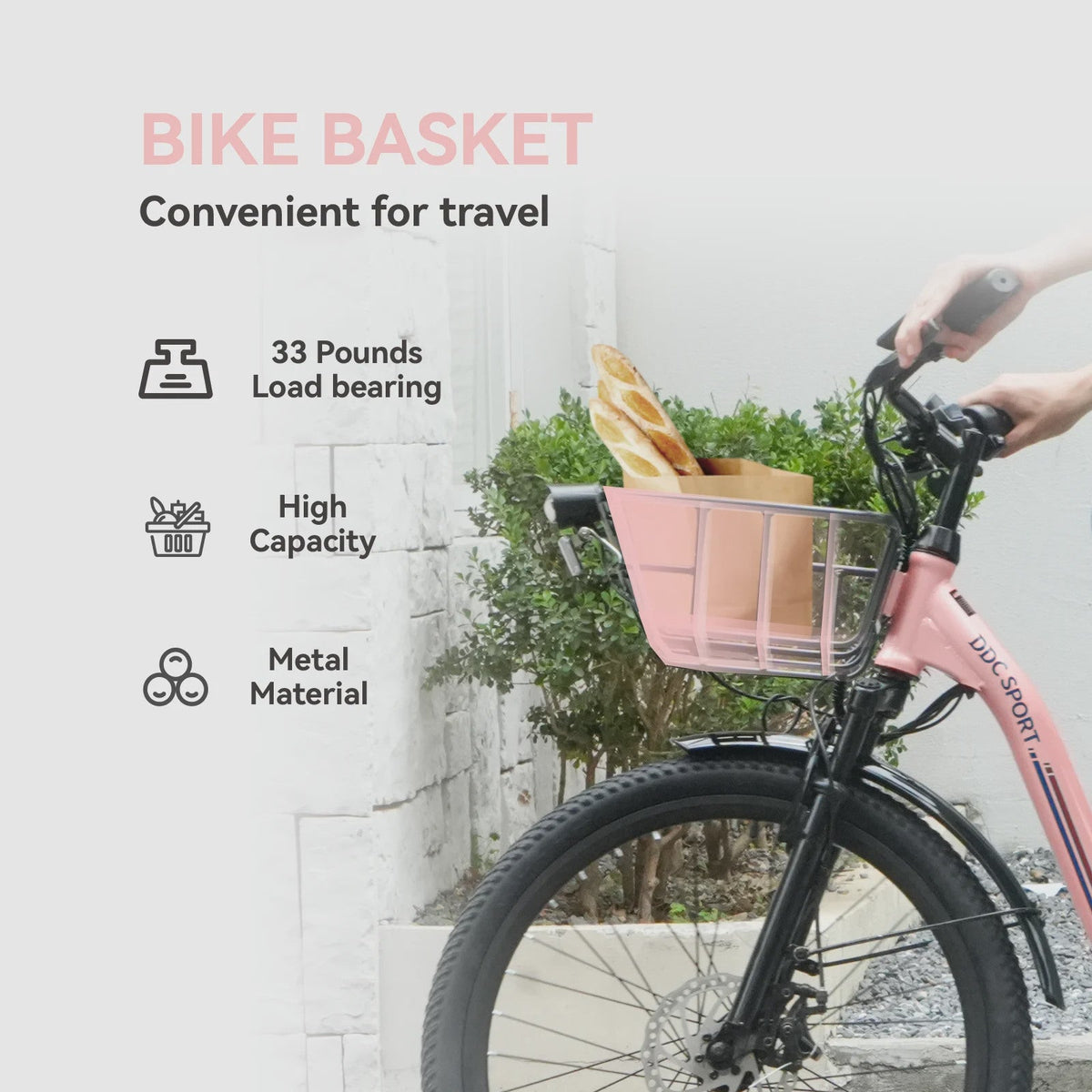 24 Inch Cruiser Electric Bike, E-Bike for Adults, Ebike with 36V 10.4AH Removable Battery, Step Through Ebike for Women Men,City Electric...