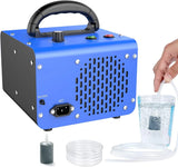 Ozone Generator 40,000 mg/hour, Dual Mode, Professional O3 Odor Eliminator, Equipped with a booster pump, 20,000 mg, 20,000 mg and 500 mg three timing functions, applicable area 7000 square feet, highly suitable for home and car use.