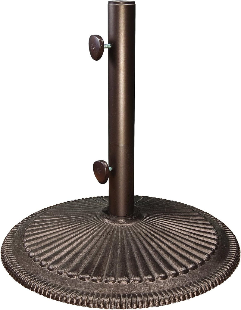 50-pound classic market model sunshade stand (matte black coating) U360