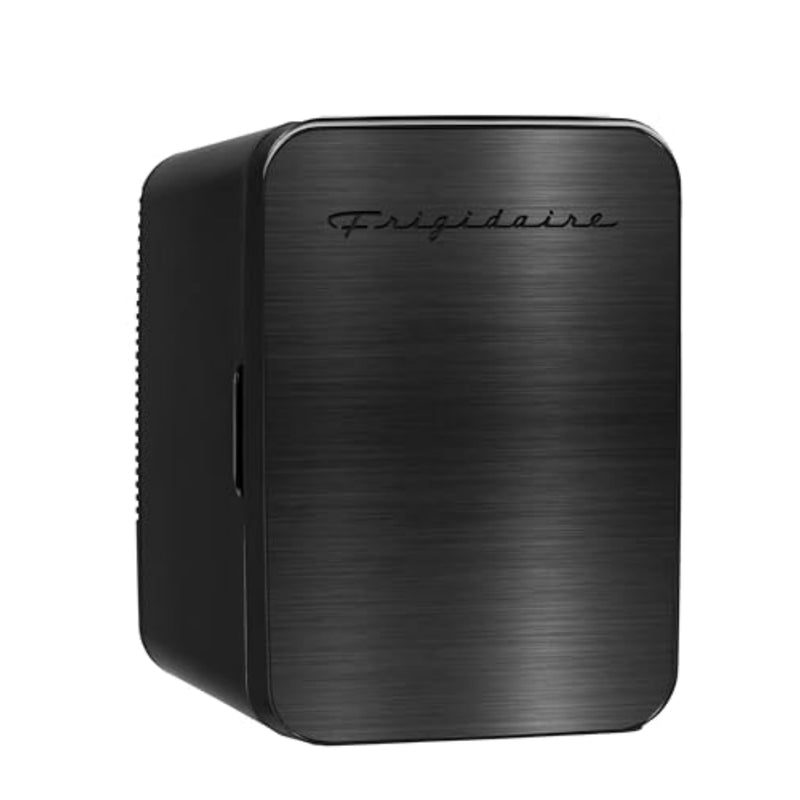 10L 15-Can Mini Personal Fridge – Black Stainless O5310