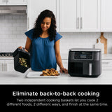 Ninja DualZone 6-in-1 8-Qt Air Fryer – Black