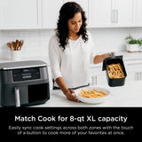 Ninja DualZone 6-in-1 8-Qt Air Fryer – Black