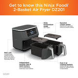 Ninja DualZone 6-in-1 8-Qt Air Fryer – Black