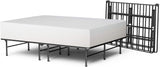 Queen Bed Frame - 14 in SmartBase Elite Metal Bed Frame with Steel Slat Support, Box Spring Replacement, Tool-Free Assembly - Super Heavy Duty Platform Bed Frame with Underbed Storage Space, Queen Size