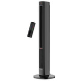 42 in 1500W All Season Tower Fan Space Heater with Timer and Remote, White, FH500