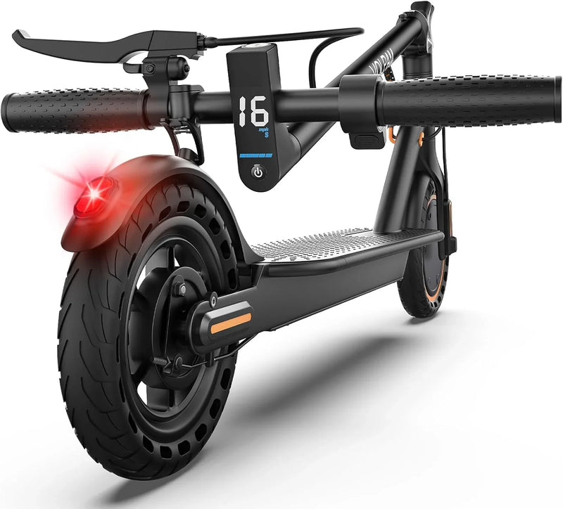 Electric Scooter, 350W Motor, 187Wh/281Wh Battery, 16/19Mph Top Speed, 8.5''Tires, Dual Braking, Folding Scooter R9092