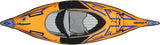 Advanced frame sport inflatable kayak - Lightweight day hiking kayak, equipped with a backpack and an inflation pump - 10 feet 5 inches - 26 pounds - Orange