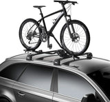 XT type bicycle frame for vehicle roof