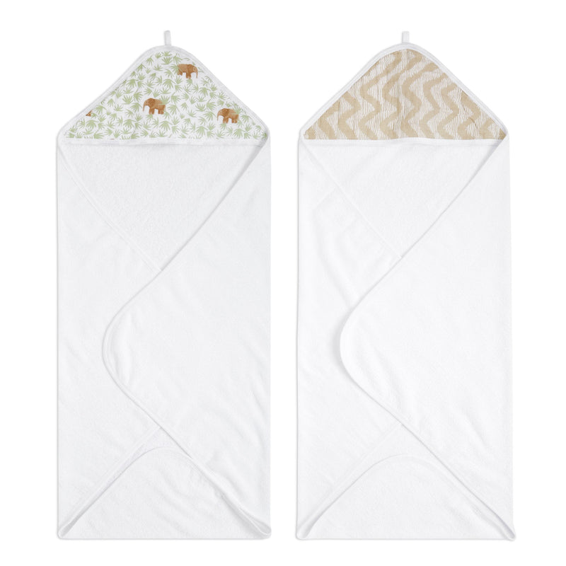 Tanzania Hooded Towels, 2-pk J8588