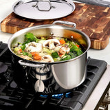 All-Clad D3 Stainless 3-Ply Bonded Cookware, 13-pieces