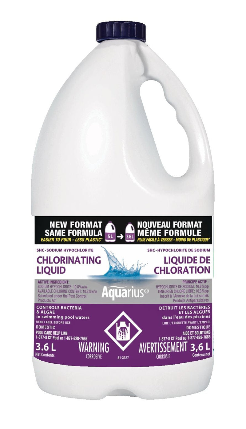 liquid Pool Chlorine, 3.6-L F2521