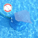 Aquarius Pool Leaf Skimmer with Roller Wheels & Brushes, Garden Hose attachment