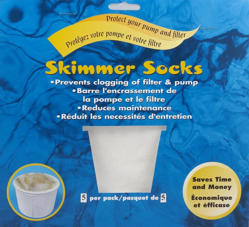 Pool Skimmer Socks for Baskets & Skimmers, 5-pk Q4156