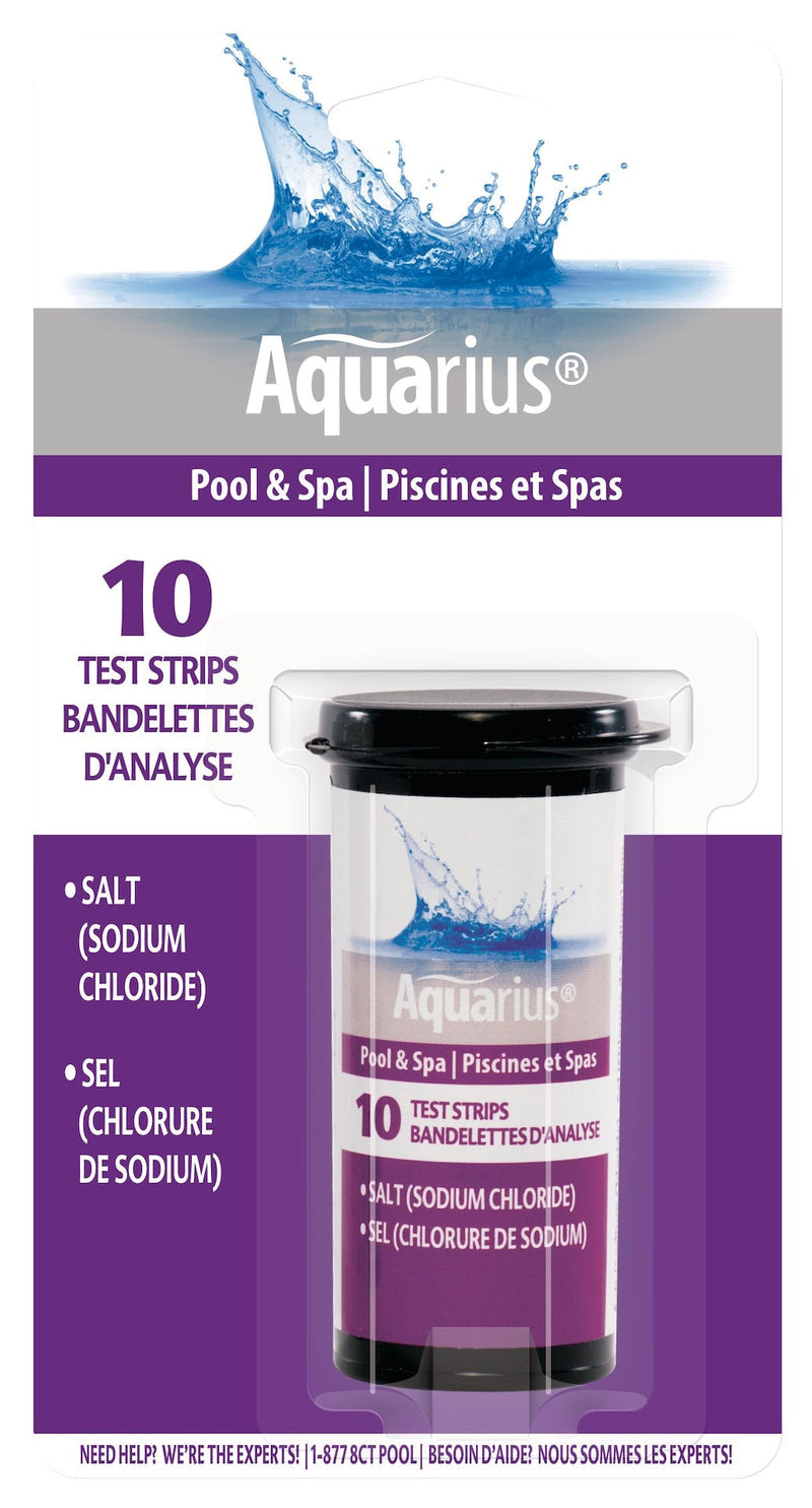Sodium Chloride Pool & Spa Salt Water Test Strips, 10-pk Z5825