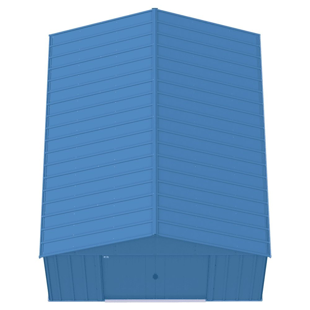 Arrow Classic 12x14-ft Blue Grey Corrosion-Resistant Steel Shed