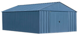 Arrow Classic 12x17-ft Blue Grey Corrosion-Resistant Metal Shed