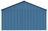 Arrow Classic 12x17-ft Blue Grey Corrosion-Resistant Metal Shed