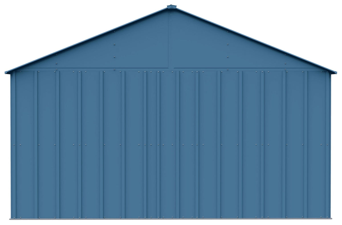 Arrow Classic 12x17-ft Blue Grey Corrosion-Resistant Metal Shed