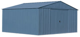 Arrow Classic 14x12-ft Blue Grey Corrosion-Resistant Steel Shed
