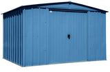 Arrow Classic Galvanized Steel Storage Shed, Blue Grey, 10-ft x 8-ft