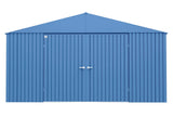 Arrow Elite 14x14-ft Corrosion-Resistant Blue Grey Steel Shed