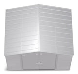 Arrow Select Galvanized Steel Storage Shed, Flute Grey, 10-ft x 8-ft