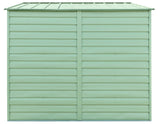 Arrow Select Galvanized Steel Storage Shed, Sage Green, 10-ft x 8-ft