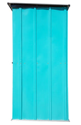 Arrow Spacemaker Patio Steel Storage Shed, Teal, 4-ft x 3-ft