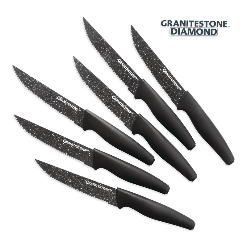’s Steak Knife Set, Stainless Steel, 6-pc P9416