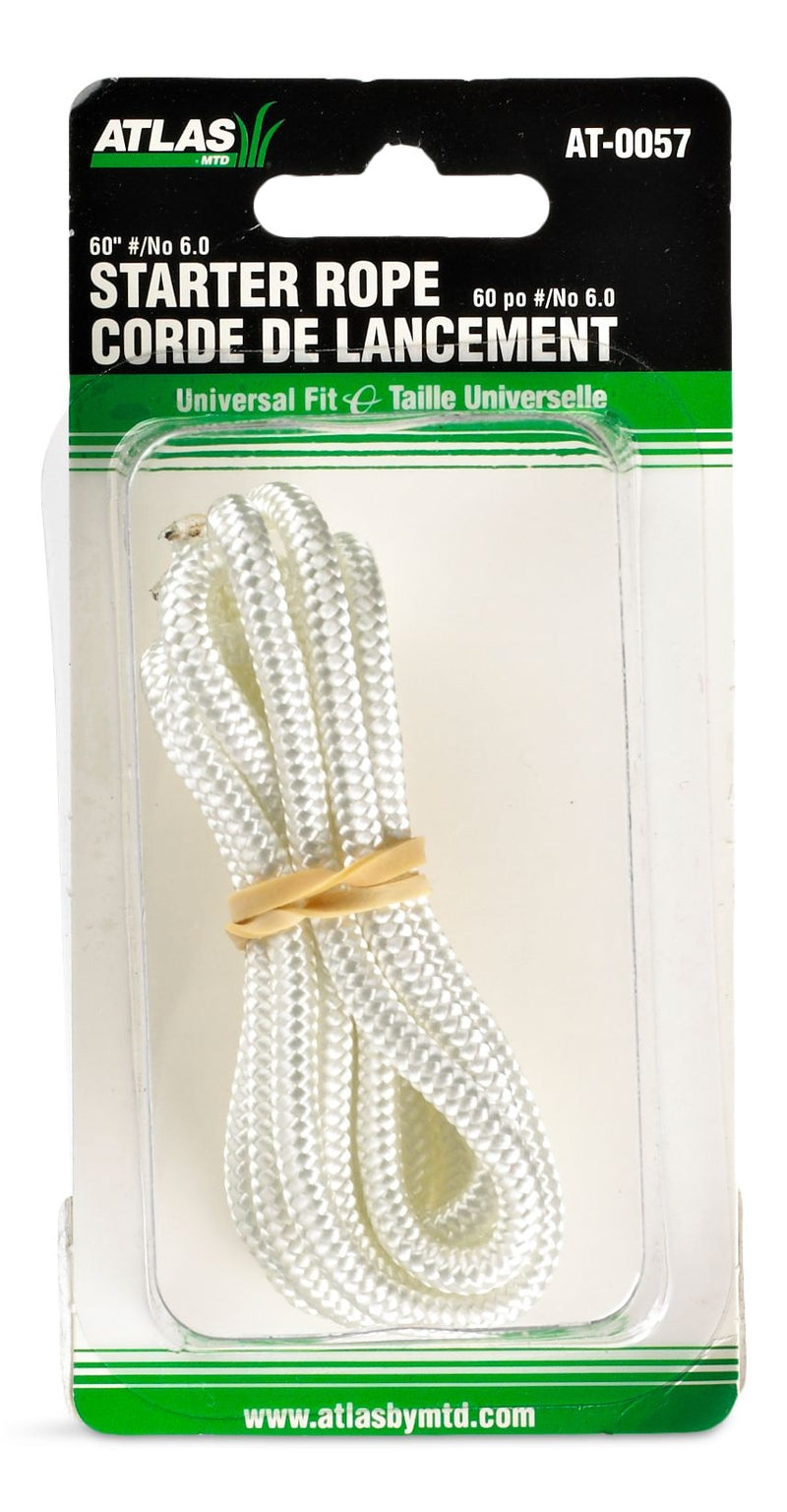 Lawn Mower Replacement Starter Cord/Rope, 60-in x 1/4-in Nylon V7699